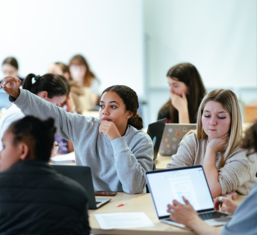 Classe du programme Techniques d'éducation spécialisée au cégep de Saint-Laurent