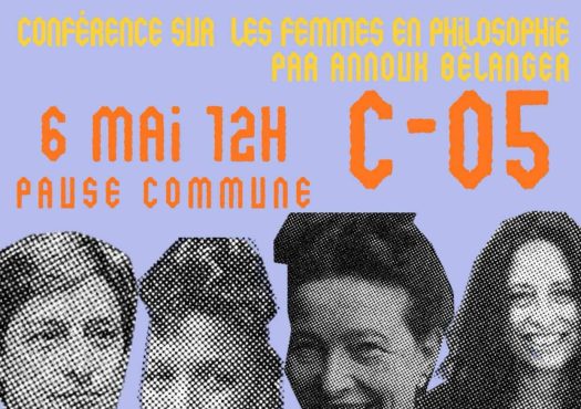 Affiche conference Annouk Belanger